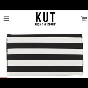 Kut from the Kloth slim striped wallet